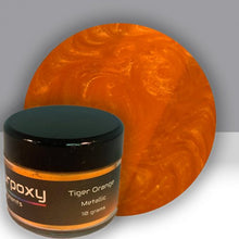 Afbeelding in Gallery-weergave laden, Metallic pigmentpoeder Tiger Orange
