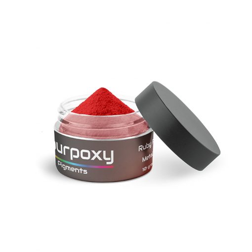 Metallic pigmentpoeder Ruby Red